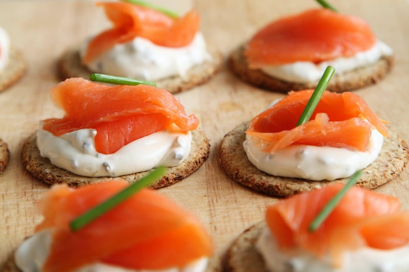 Salmon dish